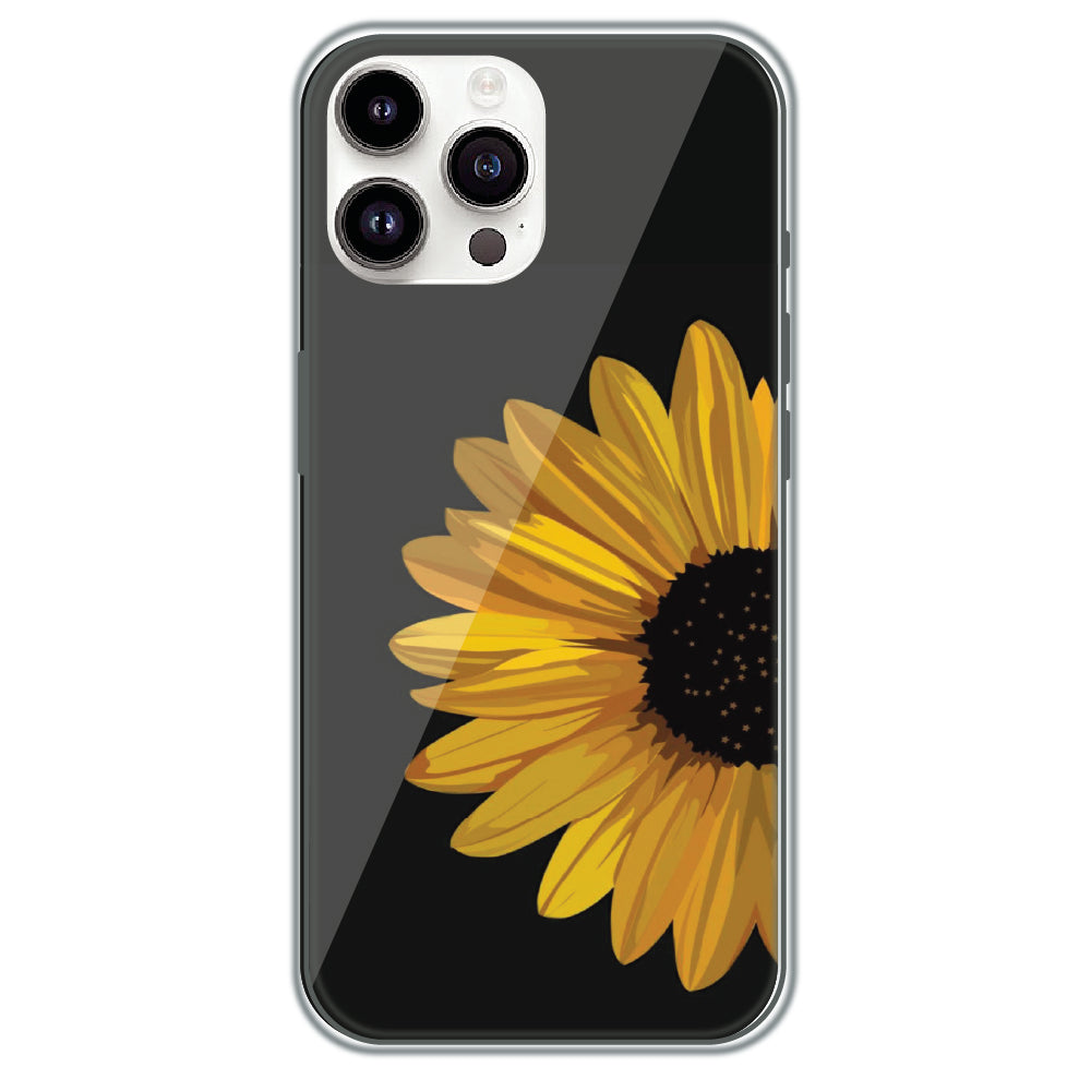Sunflower Bloom - Printed Silicone Case for Apple iPhone 13 Pro Max