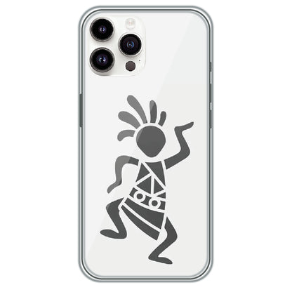 Tribal Dancer - Printed Silicone Case for Apple iPhone 13 Pro Max