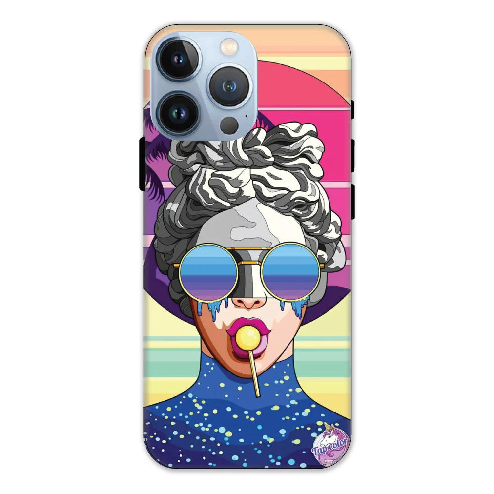 Lollipop Girl Hard Case Apple iPhone 13 Pro Models