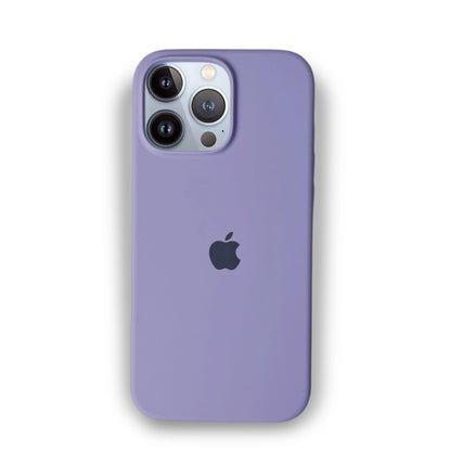 Lavender Liquid Silicone Case For Apple iPhone 13 Pro