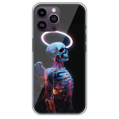 Angel Skeleton - Printed Silicone Case for Apple iPhone 13 Pro