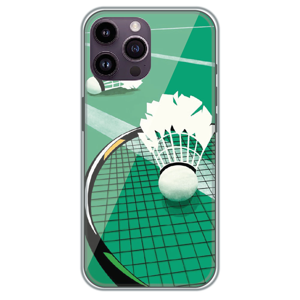 Badminton Smash - Printed Silicone Case for Apple iPhone 13 Pro