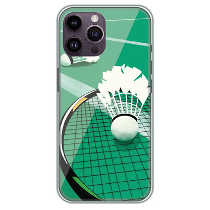 Badminton Smash - Printed Silicone Case for Apple iPhone 13 Pro