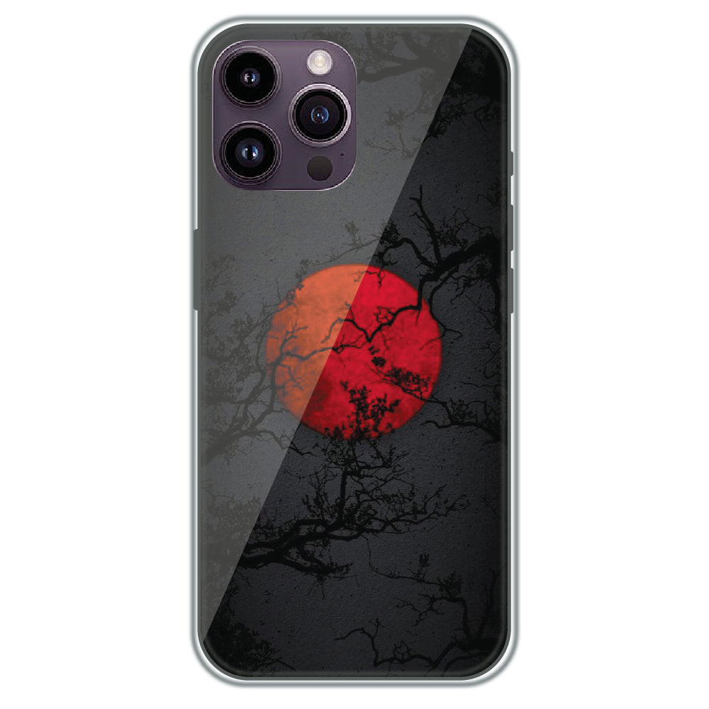 Blood Moon - Printed Silicone Case for Apple iPhone 13 Pro