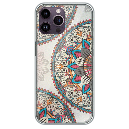 Boho Mandala - Printed Silicone Case for Apple iPhone 13 Pro