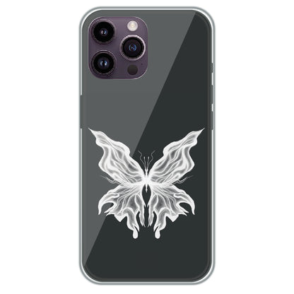 Ghost Butterfly - Printed Silicone Case for Apple iPhone 13 Pro