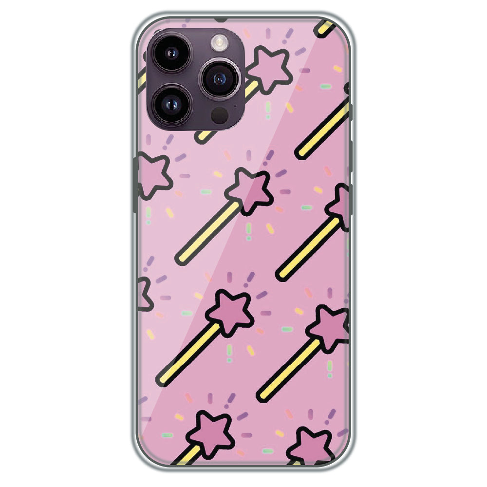 Magic Star Wands - Printed Silicone Case for Apple iPhone 13 Pro