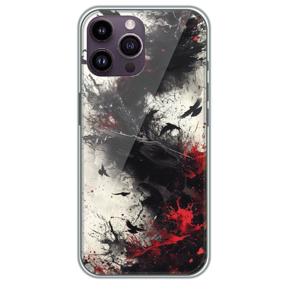 Scarlet Shadows - Printed Silicone Case for Apple iPhone 13 Pro