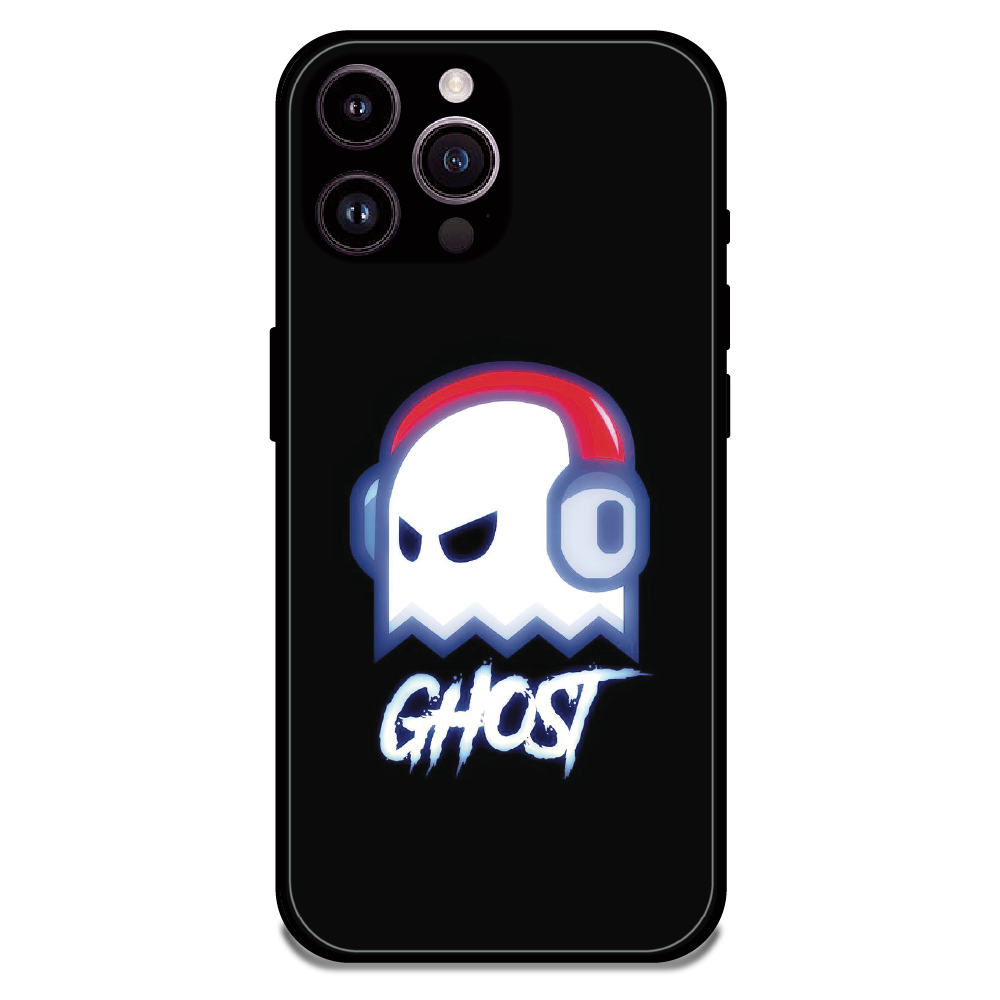 Neon Ghost Music Aesthetic - Glossy Metal Silicone Case For Apple iPhone 13 Pro