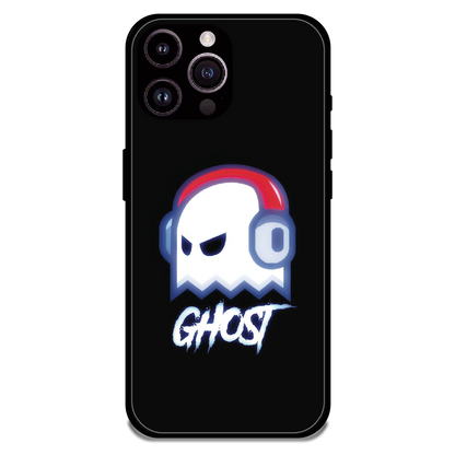 Neon Ghost Music Aesthetic - Glossy Metal Silicone Case For Apple iPhone 13 Pro