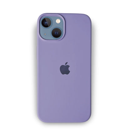 Lavender Liquid Silicone Case For Apple iPhone 13