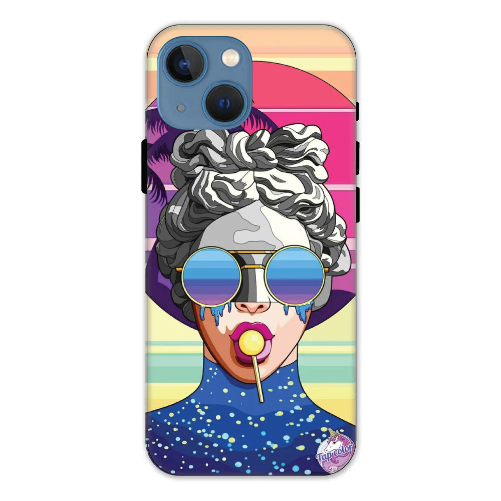 Lollipop Girl Hard Case Apple iPhone 13 Models