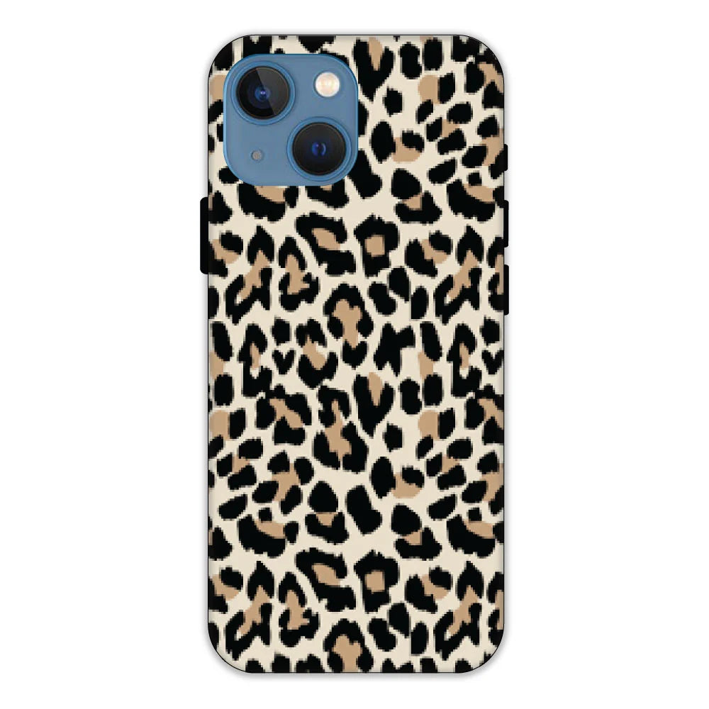 Leopard Print Hard Case Apple iPhone 13 Models