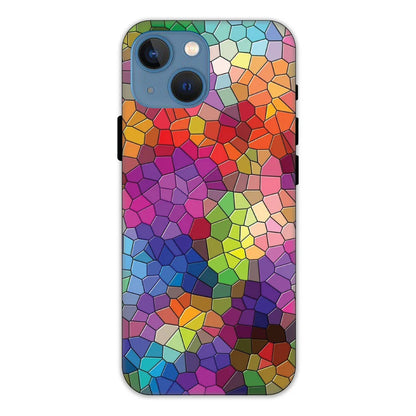Rainbow Mosiac Hard Case Apple iPhone 13 Models