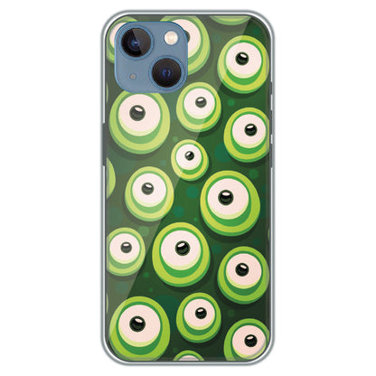 Alien Eyes - Printed Silicone Case for Apple iPhone 13
