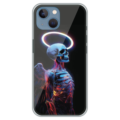 Angel Skeleton - Printed Silicone Case for Apple iPhone 13