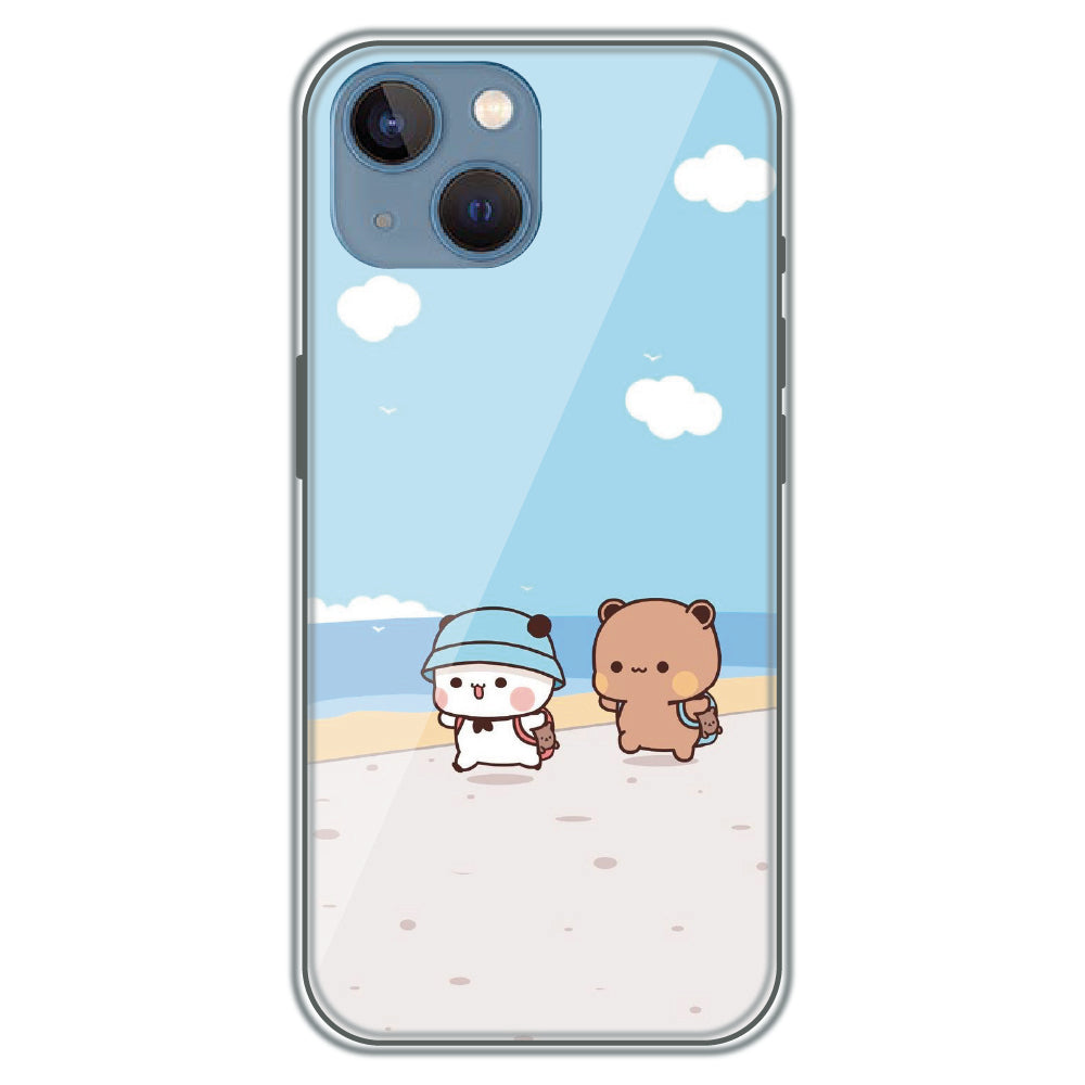 Beach Buddies - Printed Silicone Case for Apple iPhone 13