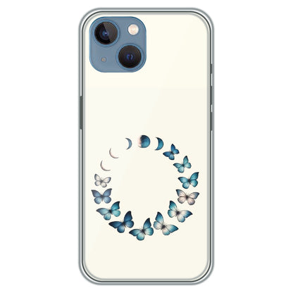 Butterfly Moon Cycle - Printed Silicone Case for Apple iPhone 13