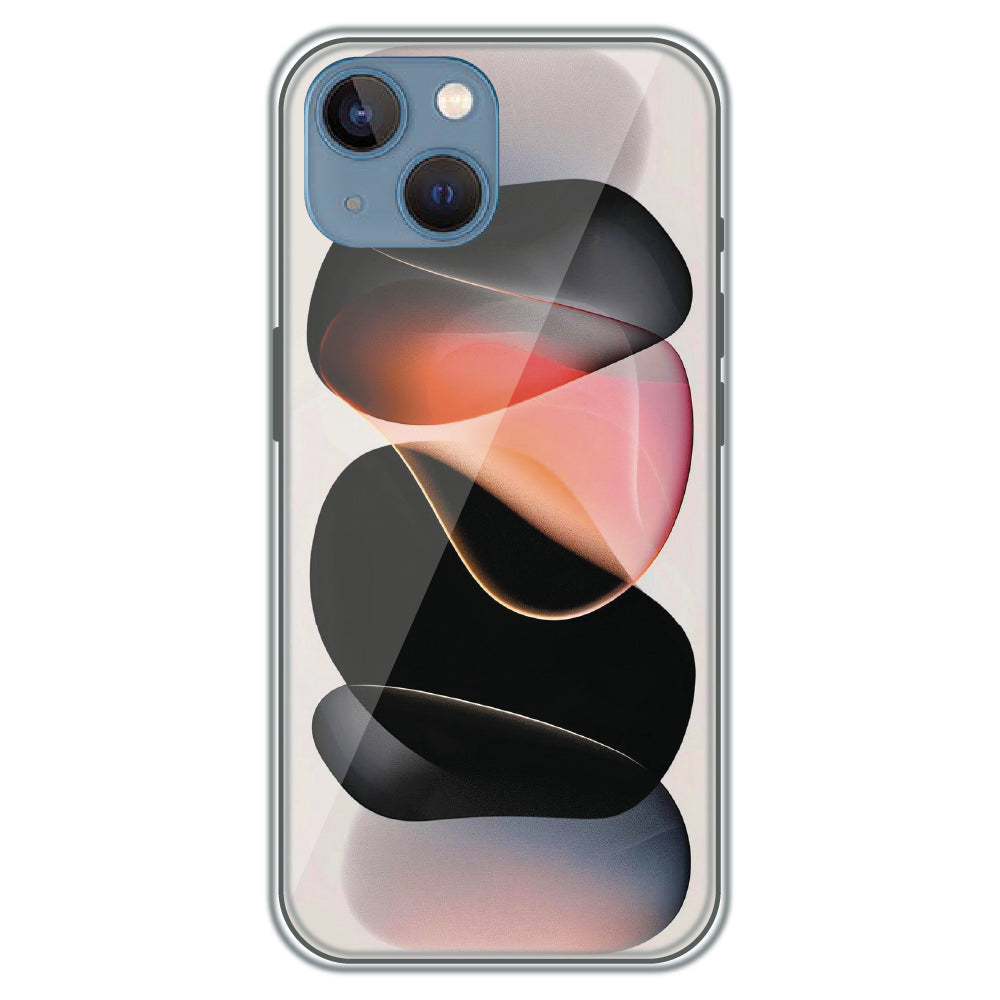 Floating Stones - Printed Silicone Case for Apple iPhone 13