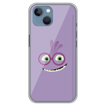 Grinning Purple Monster - Printed Silicone Case for Apple iPhone 13