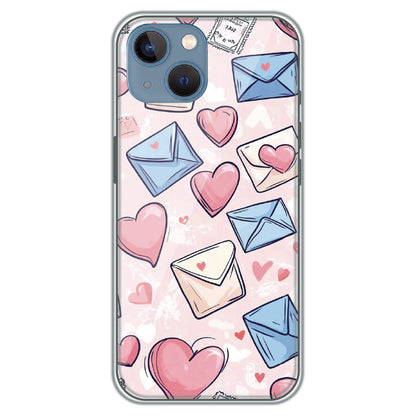 Love Letters - Printed Silicone Case for Apple iPhone 13