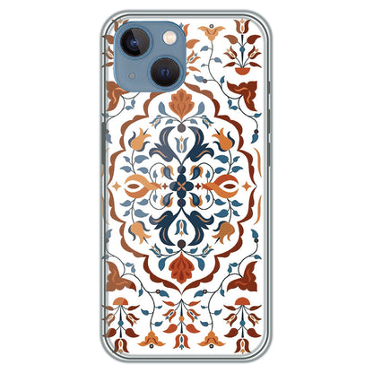 Ottoman Floral Medallion - Printed Silicone Case for Apple iPhone 13