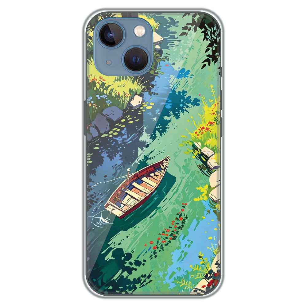 River Journey - Printed Silicone Case for Apple iPhone 13
