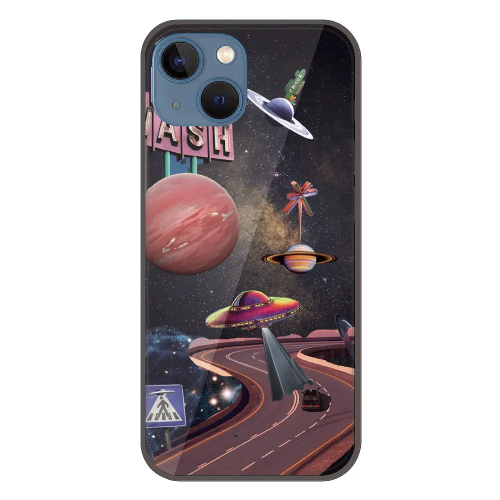 Cosmic Aesthetic - Printed Silicone Case For Apple iPhone 13