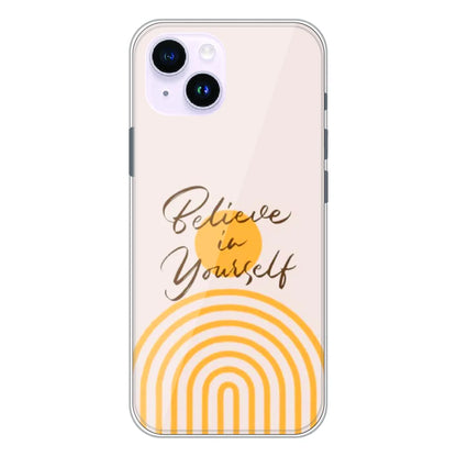 Believe in Yourself Minimal - Printed Silicone Case For Apple iPhone 14