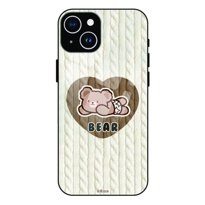 Bear Heart - Glass Case For Apple iPhone 14