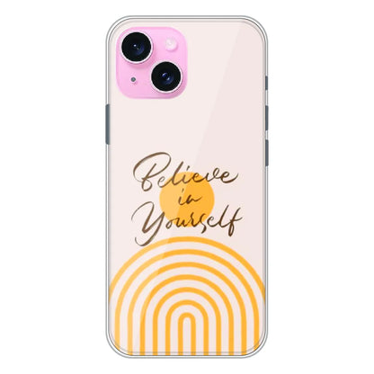 Believe in Yourself Minimal - Printed Silicone Case For Apple iPhone 14 Plus
