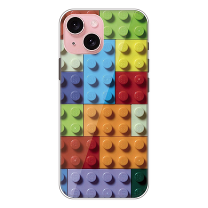 3D Brick Texture - Printed Silicone Case For Apple iPhone 14 Plus