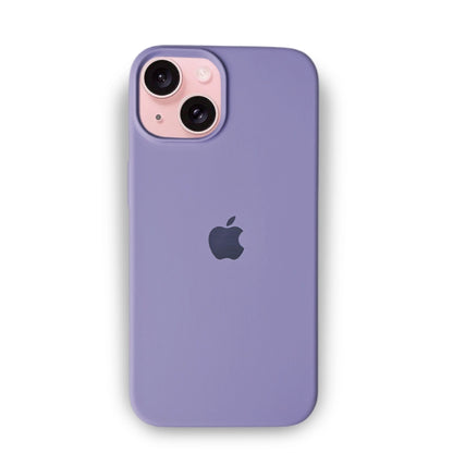 Lavender Liquid Silicone Case For Apple iPhone 14 Plus