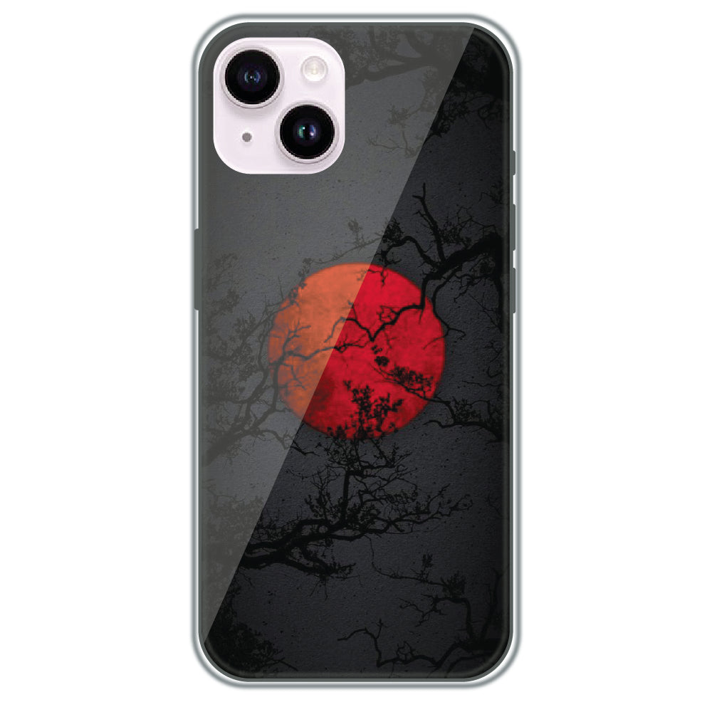 Blood Moon - Printed Silicone Case for Apple iPhone 14 Plus