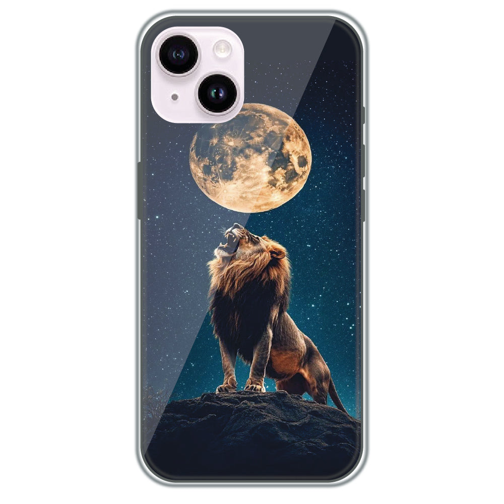 Lion's Roar - Printed Silicone Case for Apple iPhone 14 Plus