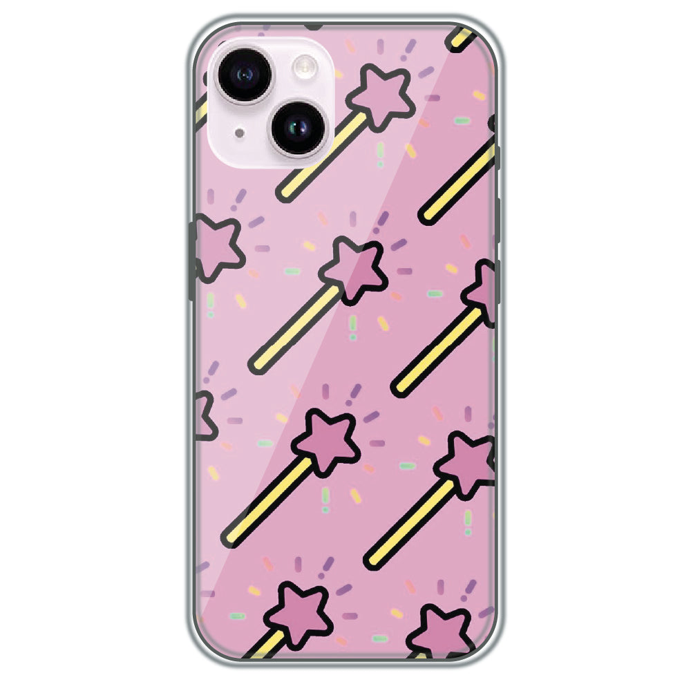 Magic Star Wands - Printed Silicone Case for Apple iPhone 14 Plus