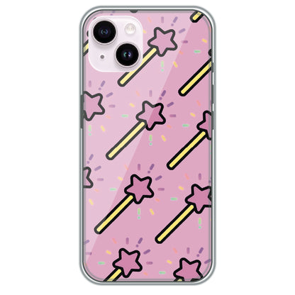 Magic Star Wands - Printed Silicone Case for Apple iPhone 14 Plus