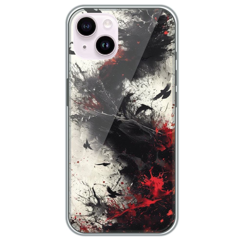 Scarlet Shadows - Printed Silicone Case for Apple iPhone 14 Plus
