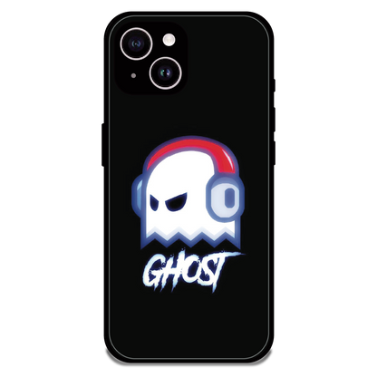 Neon Ghost Music Aesthetic - Glossy Metal Silicone Case For Apple iPhone 14 Plus