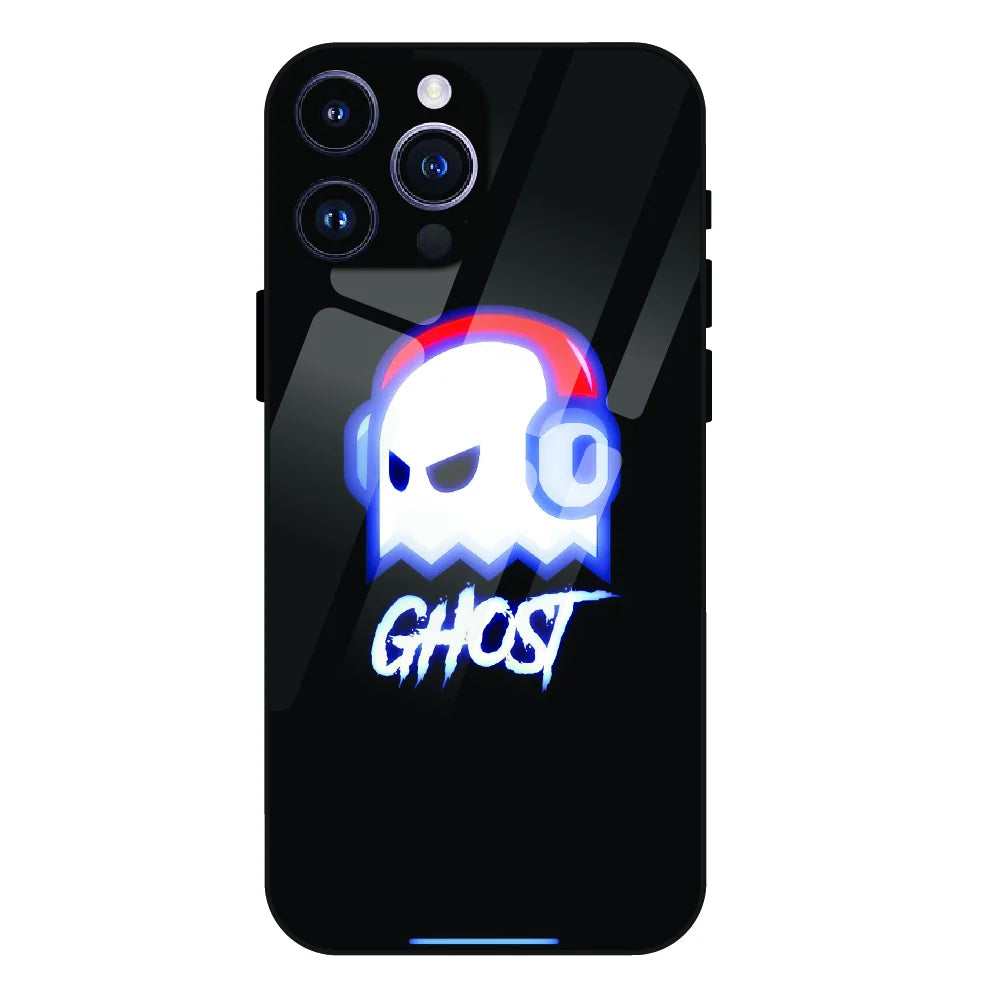 Neon Ghost Music Aesthetic - Glass Case For Apple iPhone 14 Pro