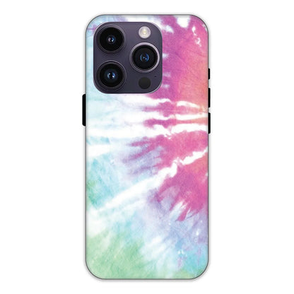 3 Color Splash Tie Dye Hard Case Apple iPhone 14 Pro Max Models