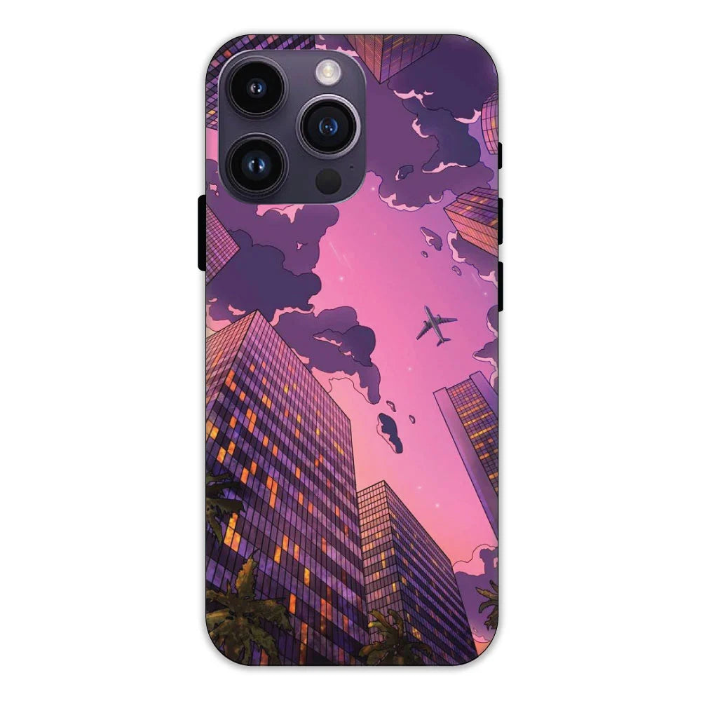 Purple Sky Hard Case Apple iPhone 14 Pro Max Models