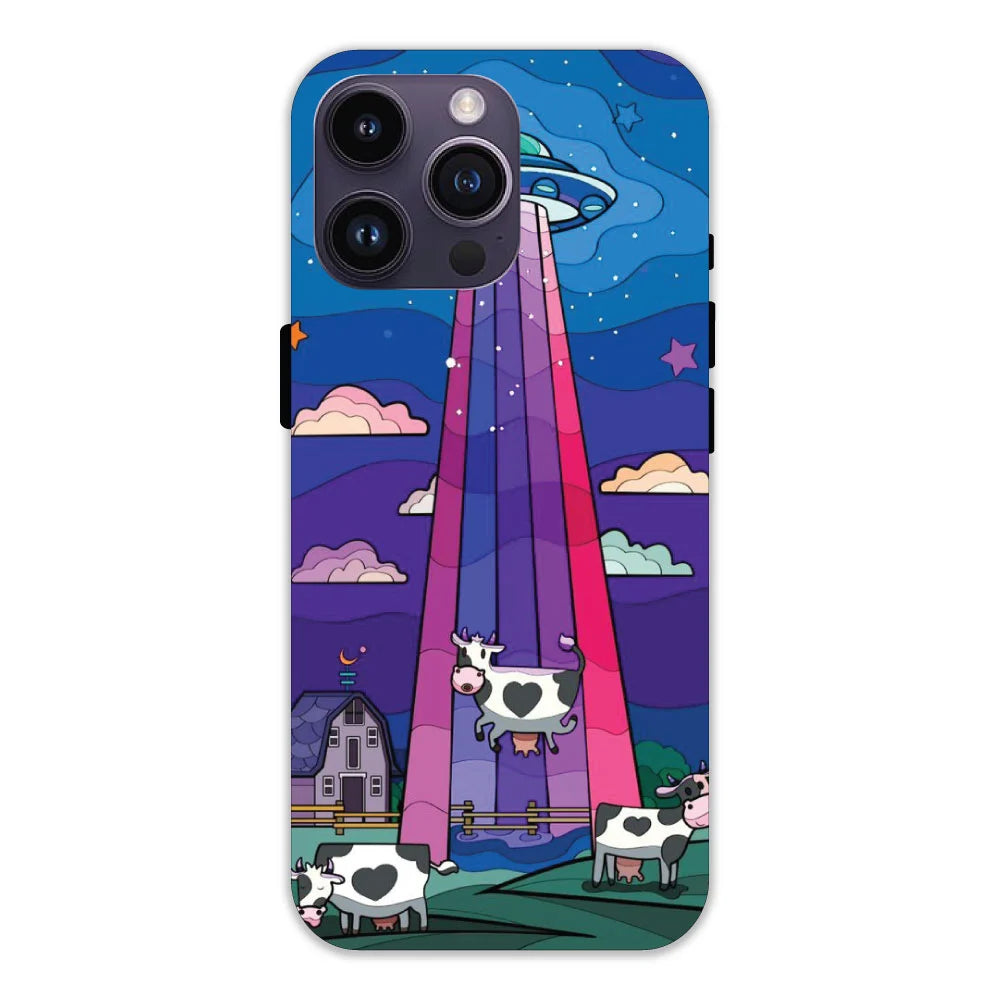 Cow Galaxy Hard Case Apple iPhone 14 Pro Max Models