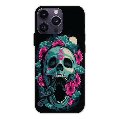 Skeleton Rose Hard Case Apple iPhone 14 Pro Max Models