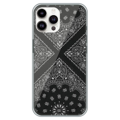 Black Bandana - Printed Silicone Case for Apple iPhone 14 Pro Max