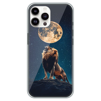 Lion's Roar - Printed Silicone Case for Apple iPhone 14 Pro Max
