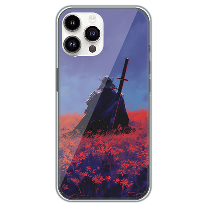 Lone Warrior - Printed Silicone Case for Apple iPhone 14 Pro Max