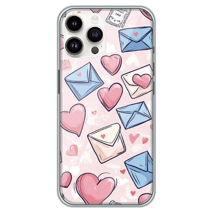 Love Letters - Printed Silicone Case for Apple iPhone 14 Pro Max