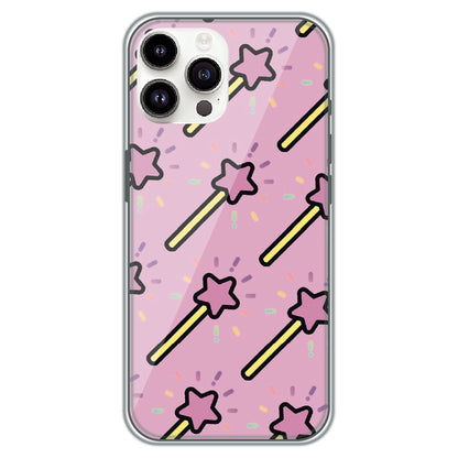 Magic Star Wands - Printed Silicone Case for Apple iPhone 14 Pro Max