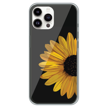 Sunflower Bloom - Printed Silicone Case for Apple iPhone 14 Pro Max